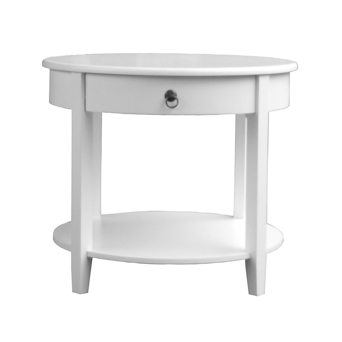 White Rectangular Coffee Table